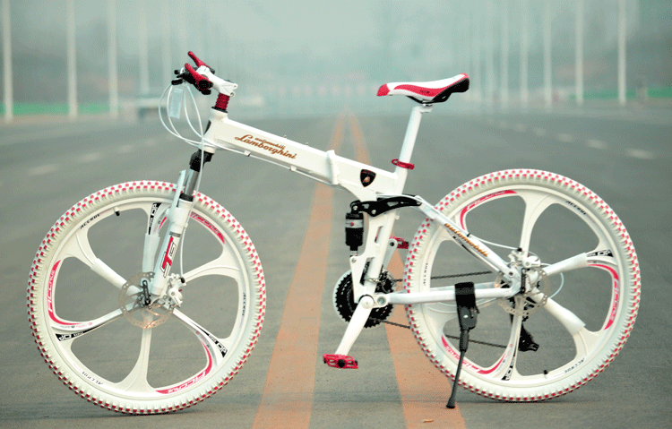Купить Двухколесный велосипед Ламборджини складной, взрослый 26 дюймов
